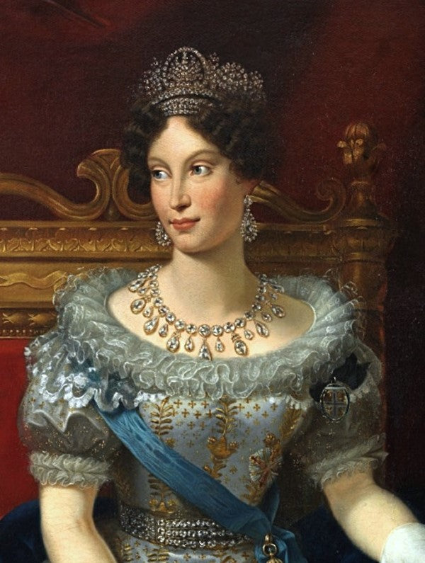 The Napolean Diamond Necklace Exemplifies The Birthstone Of April